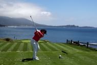 Nasa Hataoka at the 78th U.S. Women's Open - Round Three